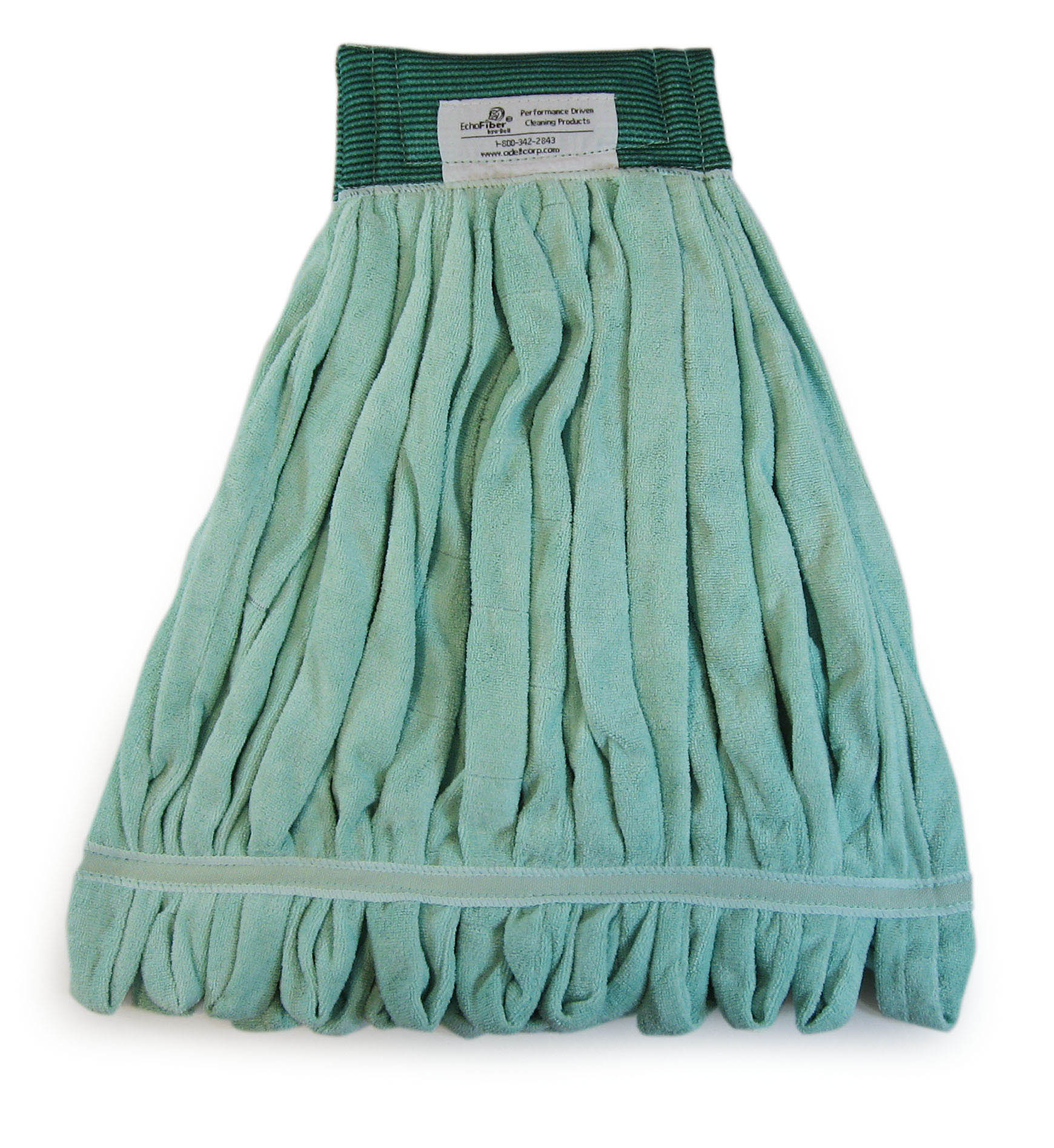 MED GREEN MICROFIBER STRING MOP (12/CS)