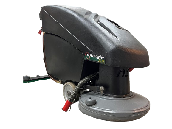 USED NSS WRANGLER 2016B 20",  16GAL AUTO SCRUBBER W/O 