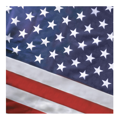 FLAG 8X12 US - KORALEX ROPED