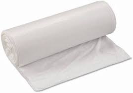 LLDPE 33X39 1.5 MIL POLYLINERS 
- WHITE (100/CS)